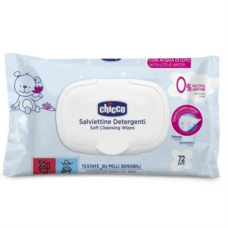 CHICCO SALVIETTINE DETERGENTI 72PZ