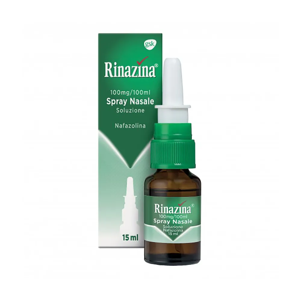 Rinazina Spray Nasale 15 ml 0,1%