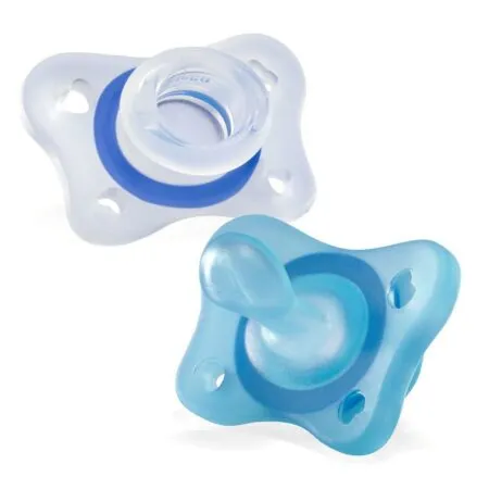 CHICCO GOMMOTTINO BOY SILICONE 2-6MESI 2PZ