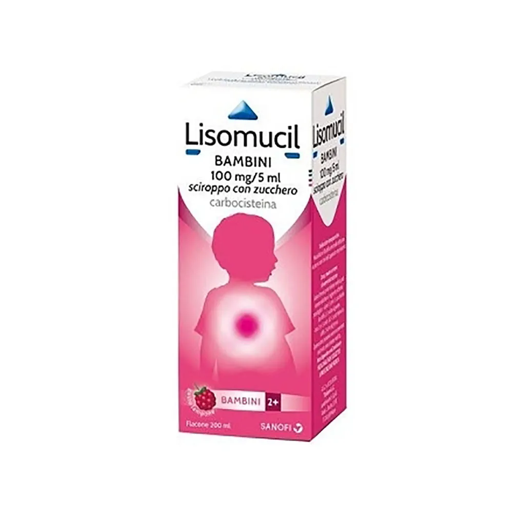 Lisomucil Tosse Mucolitico Bambini Sciroppo 2%