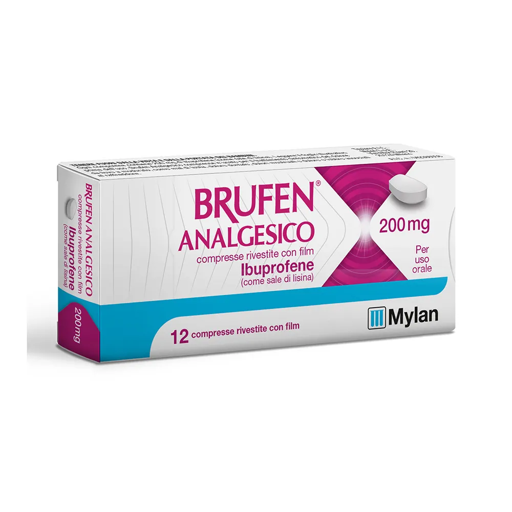 Brufen Analgesico 12 Compresse Rivestite 200 mg