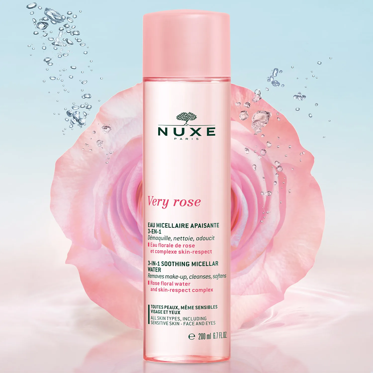 NUXE VERY ROSE ACQUA MICELLARE 200 ML