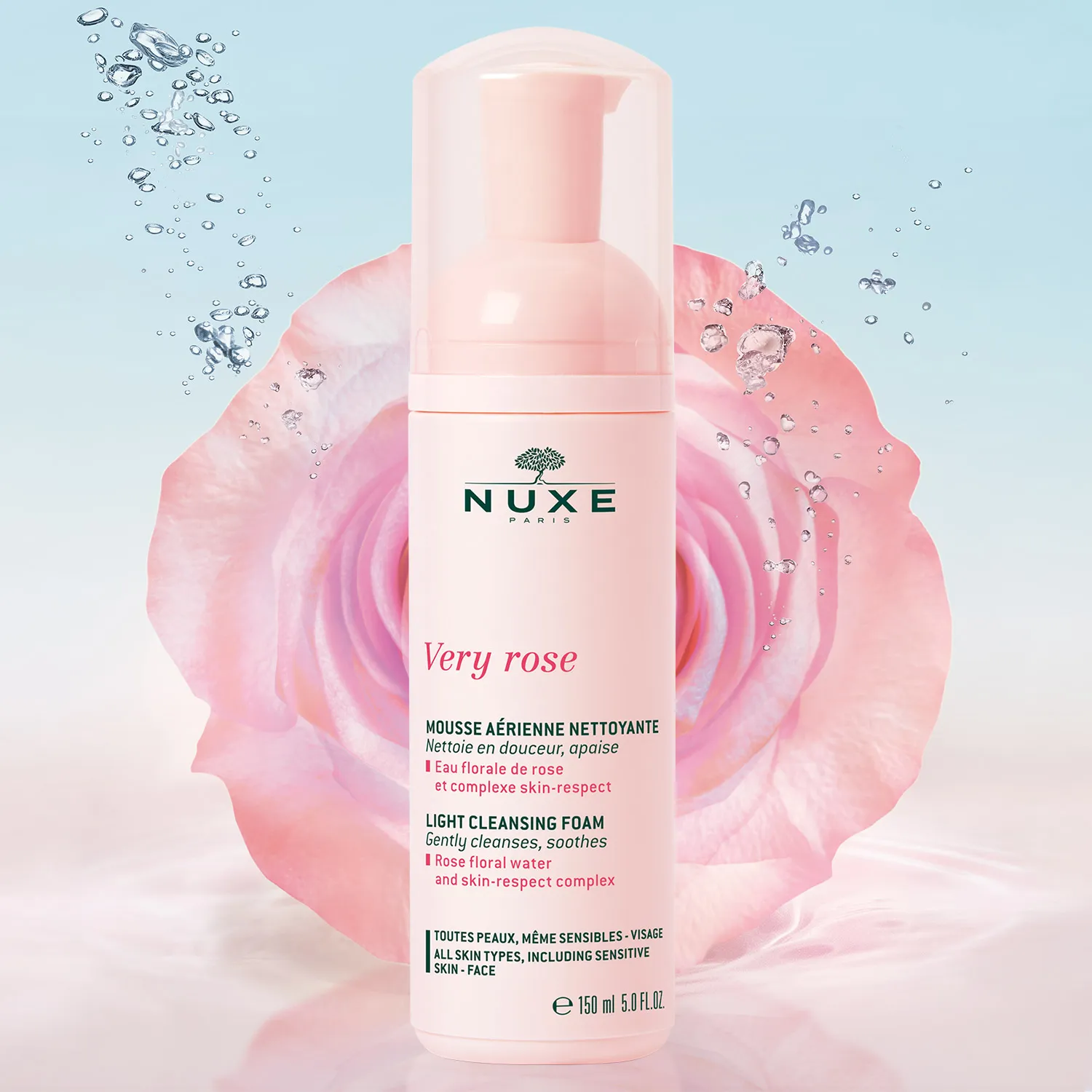 NUXE MOUSSE LEGGERA DETERGENTE