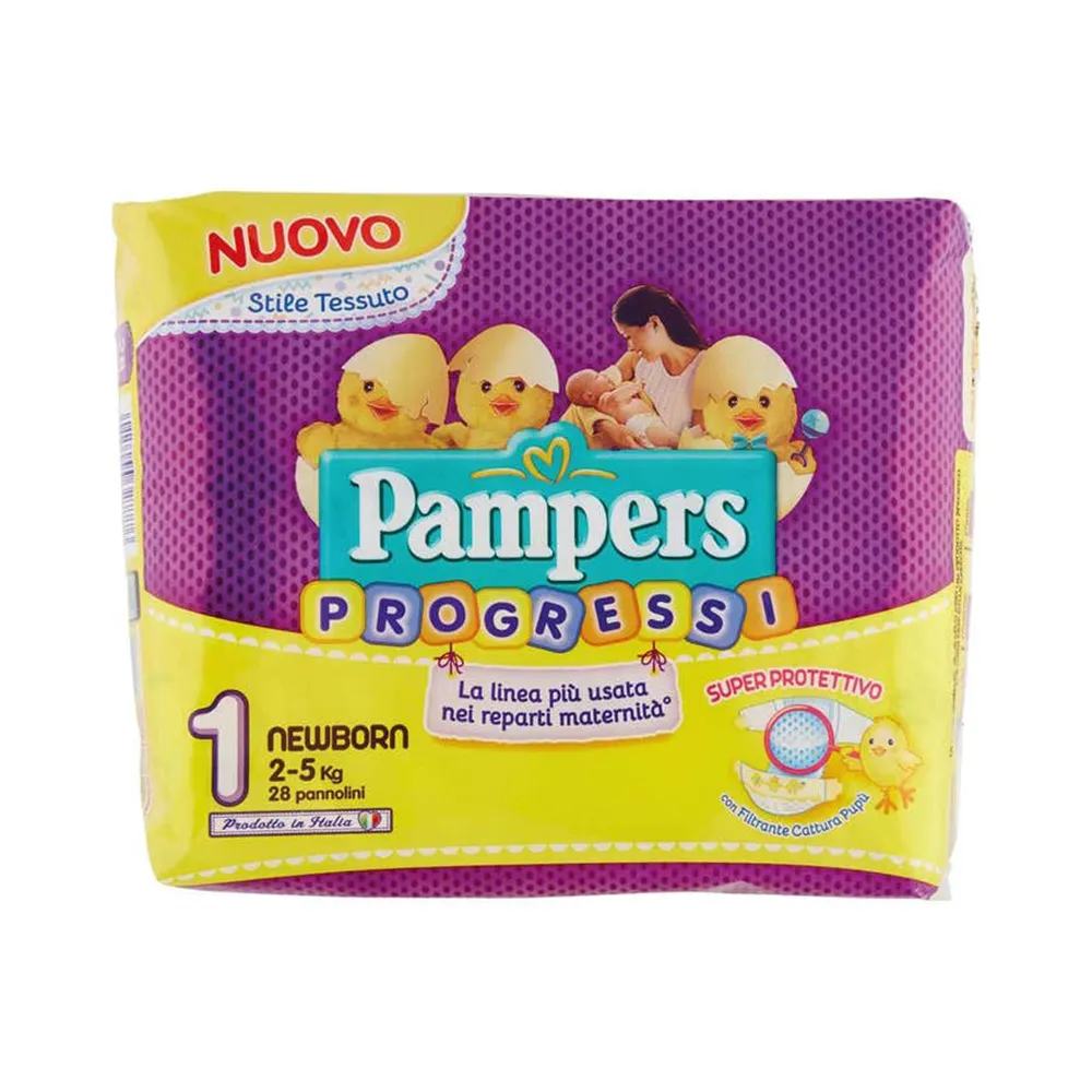 Pampers Progressi Newborn 28 pezzi