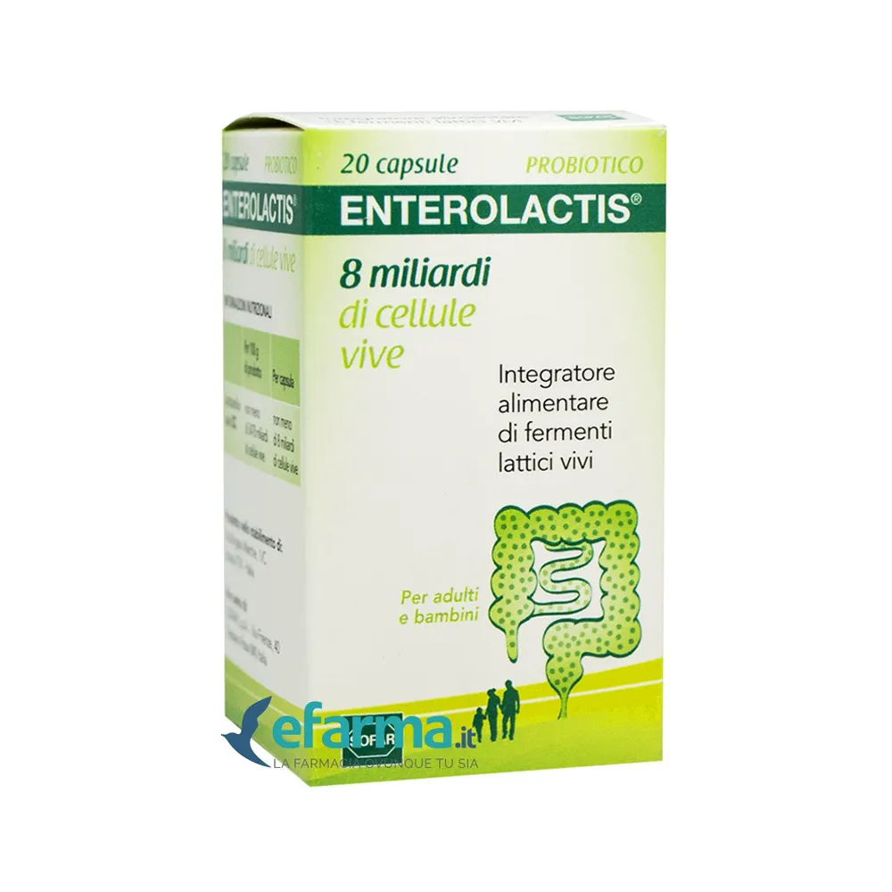 Enterolactis 20 compresse