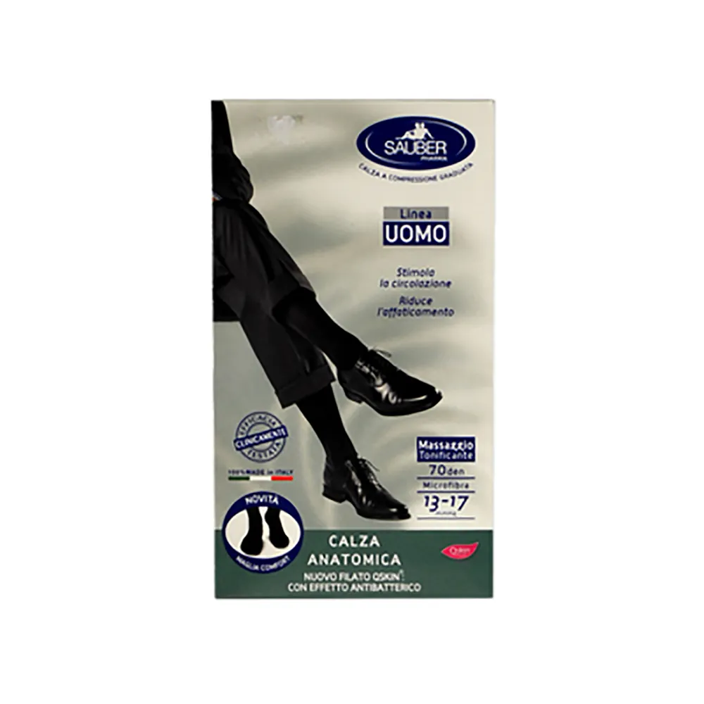 Sauber Uomo Q-Skin 70 denari Nero M