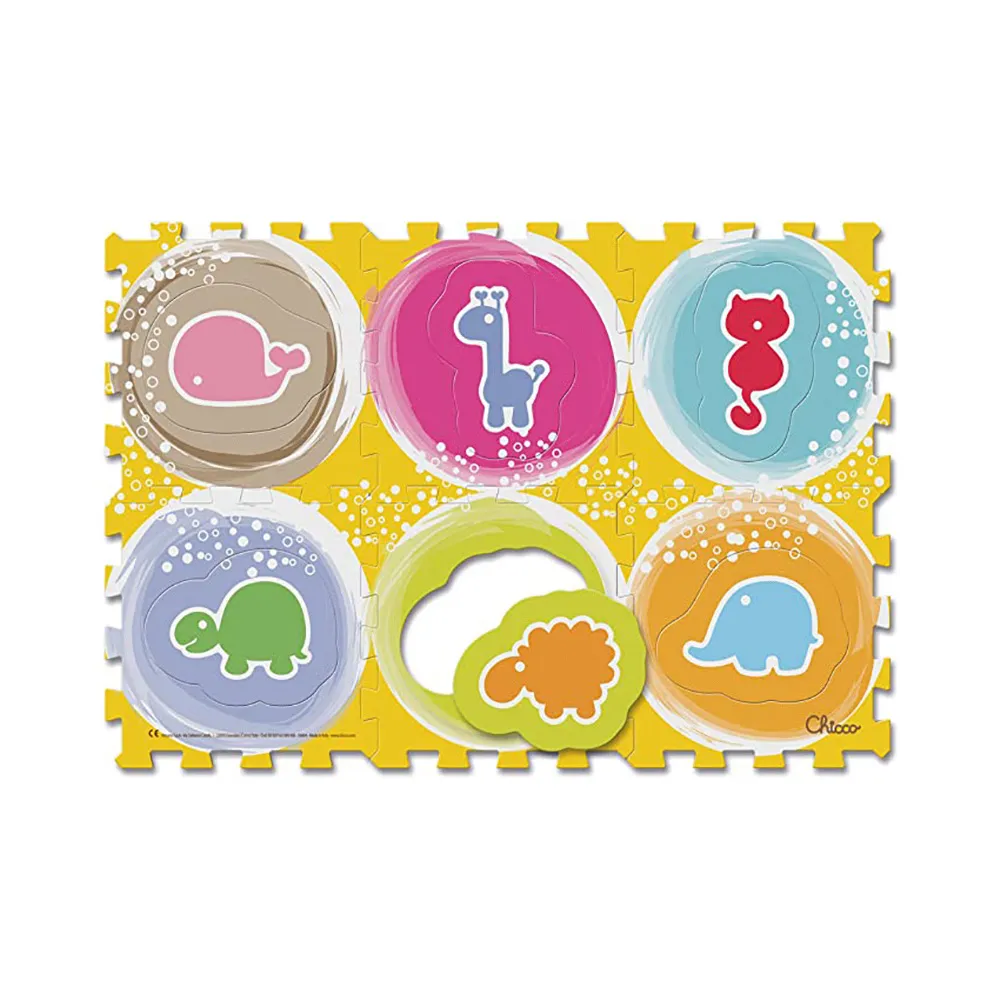 Chicco Toy Puzzle Mat Animals Tappeto