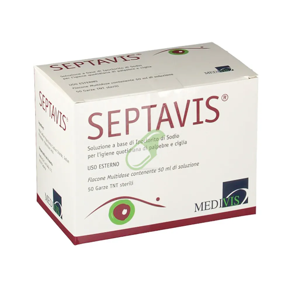 Septavis 50ml + 50 garge tnt sterili
