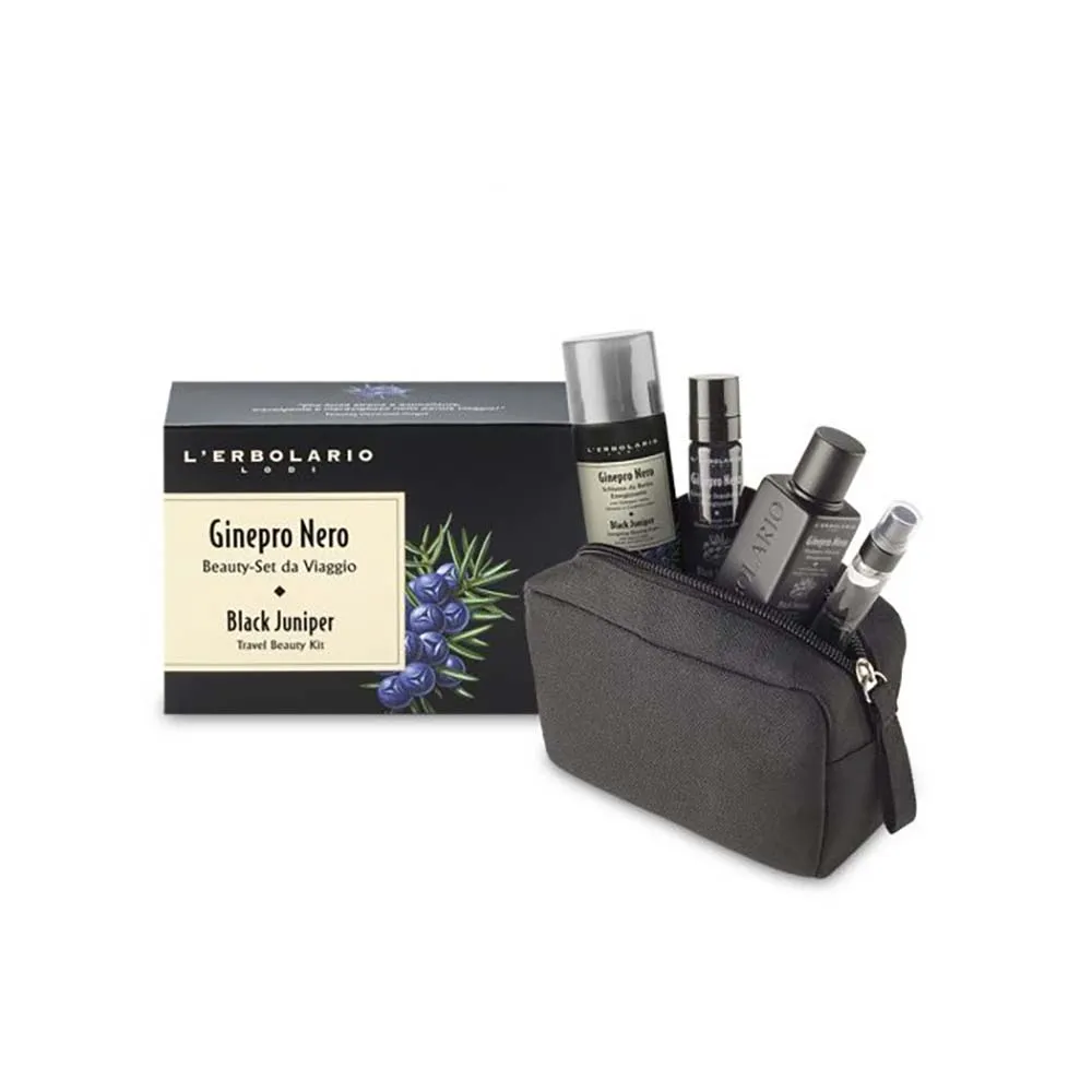 L’Erbolario Ginepro Nero Beuty set da viaggio
