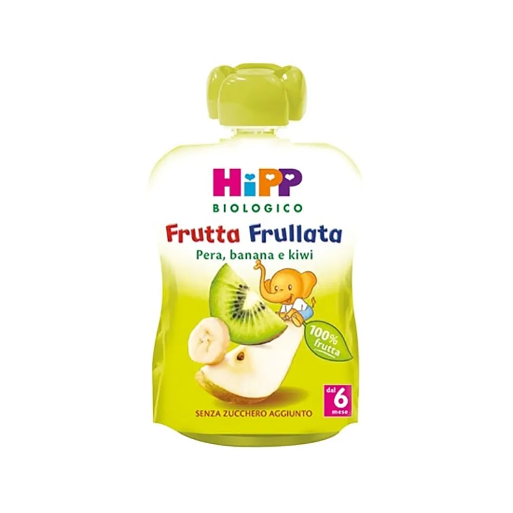 Hipp Bio Frutta Frullata Pera Banana Kiwi 90g
