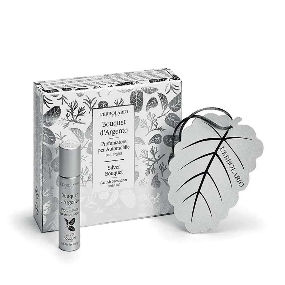 L’Erbolario Bouquet d’Argento Profumatore Auto Foglia