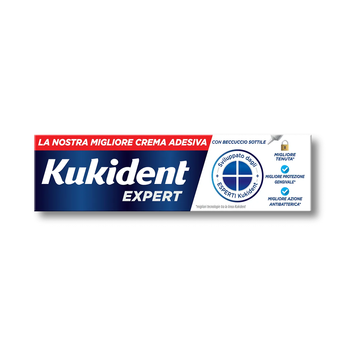 Kukident Expert Crema Adesiva per Dentiere 40g