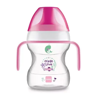 MAM LEARN TO DRINK CUP 190ML FEMMINA