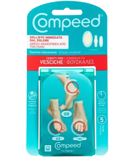 COMPEED CEROTTI VESCICHE MISTO 5PZ
