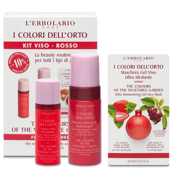 Kit Viso Rosso I Colori dell’Orto