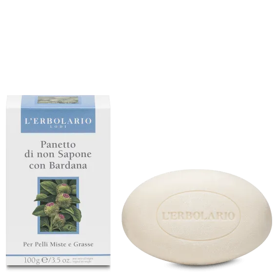 Panetto di non Sapone per Pelli Miste e Grasse