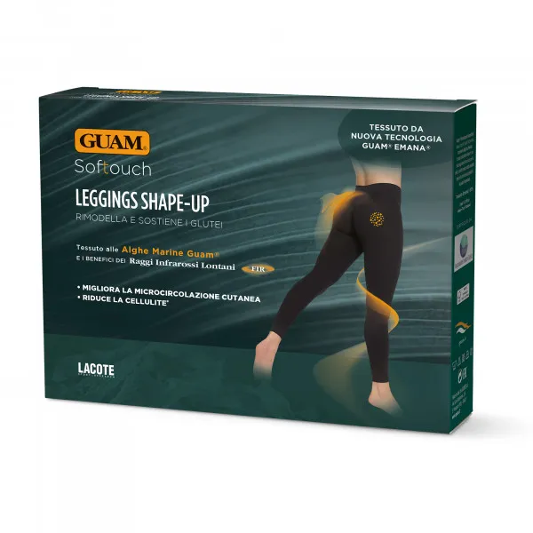 GUAM SOFTOUCH LEGGINGS SHAPE-UP Rimodella e sostiene i glutei Per un effetto push-up Tessuto estremamente morbido - immagine 6