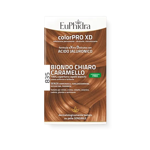 EUPHIDRA COLORPRO XD835 BIONDO CHIARO CARAMELLO