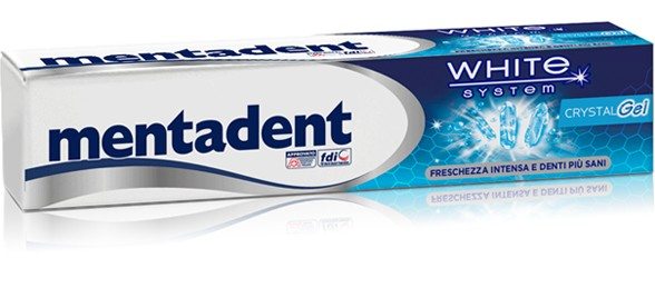 Mentadent White System Crystal Gel