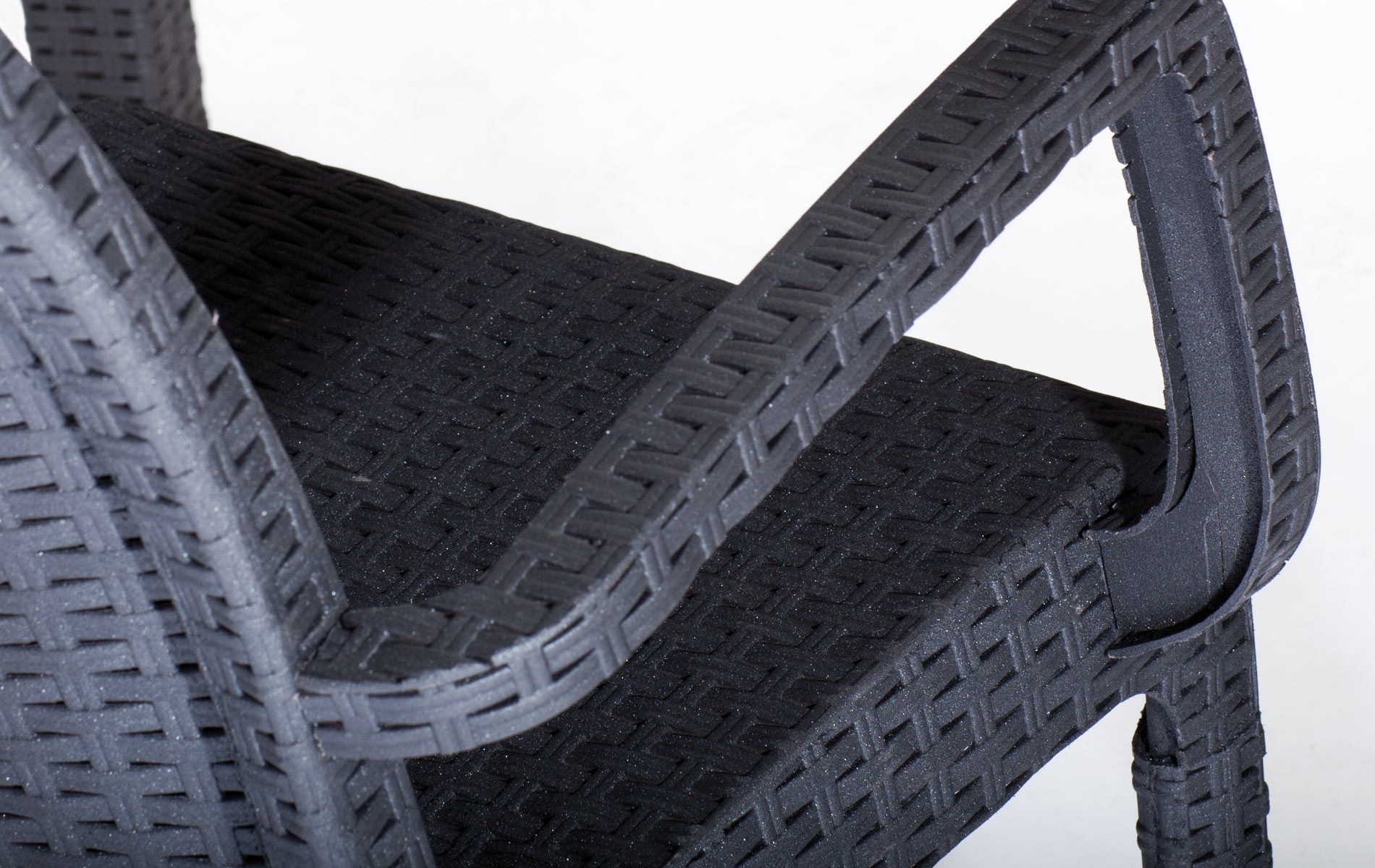 Sedia ecorattan Antracite Indiana Bica - immagine 3