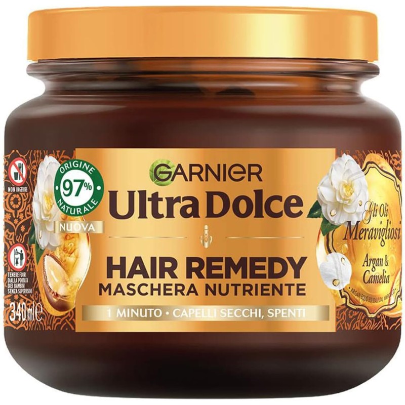 Garnier Ultra Dolce Hair Remedy Maschera Nutriente Gli Oli Meravigliosi 340 ml