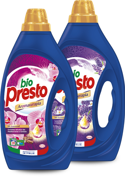 Bio Presto Aromaterapia Lavatrice Liquido 19 Lavaggi 950 ml