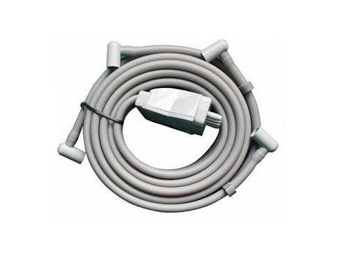 Connettore doppio per pressoterapia Globus a 4 derivazioni