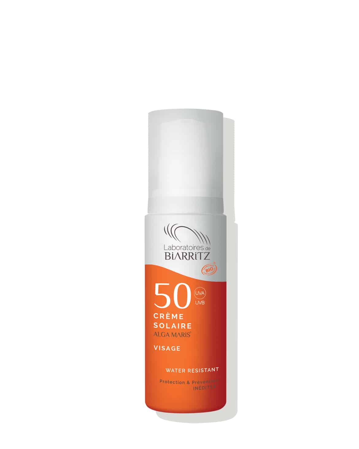 Crema solare viso bio SPF 50 Alga Maris – Laboratoires de Biarritz