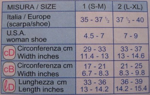 Scudotex gambaletti OPAK per donna da 40 denari 7-9 mm/hg - immagine 2