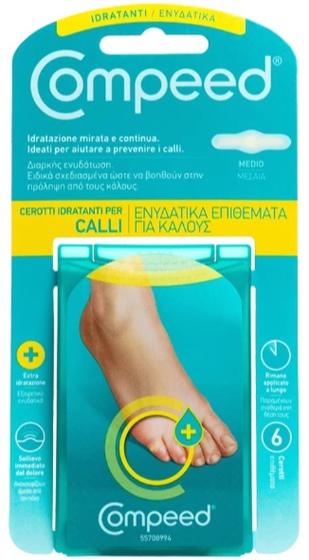 Compeed Calli Cerotti Idratanti 6PZ