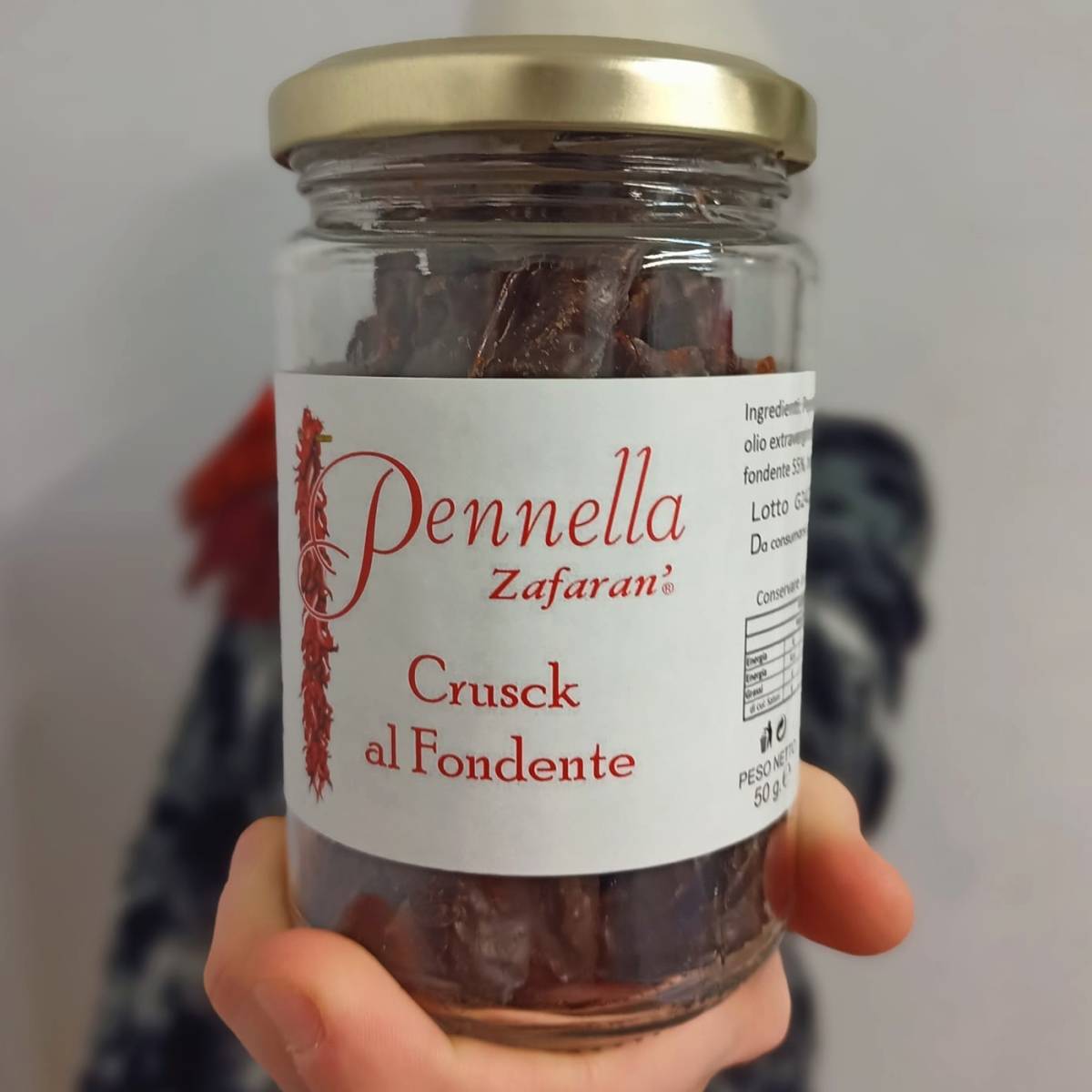 Peperone Dolce Zafaran’ Crusck (fritto) al Fondente