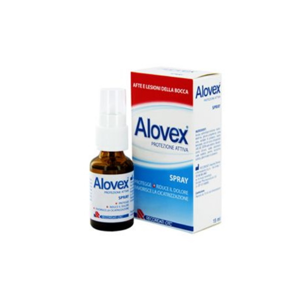 Alovex Protezione Attiva Spray Protettivo Bocca 15 Ml