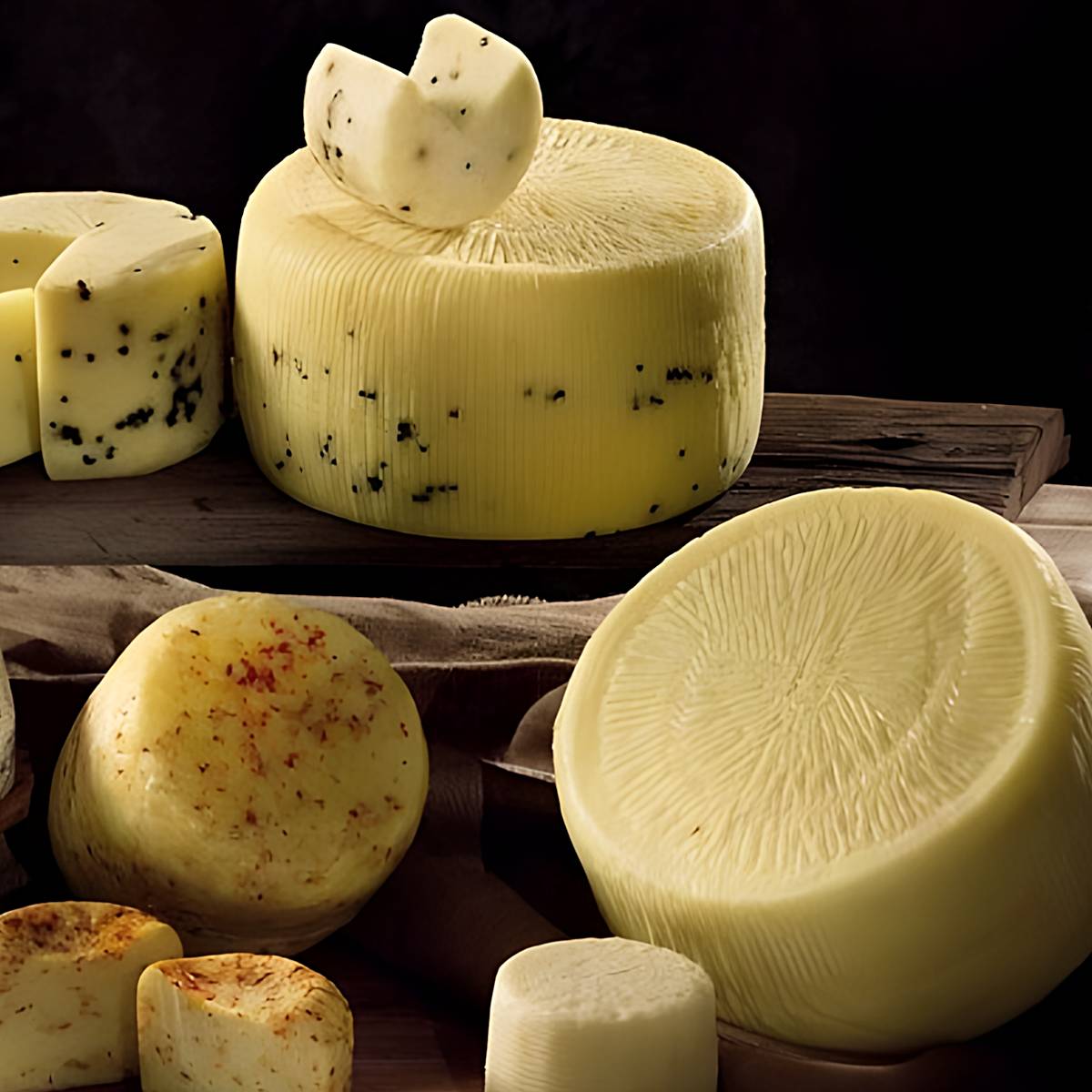 Misto Formaggi Siciliani a Latte Crudo