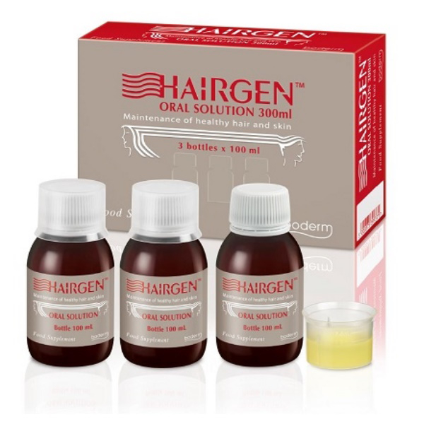 Logofarma Spa Hairgen Soluzione Orale Integratore Alimentare Capelli E Pelle 3 Flaconi X 100 Ml