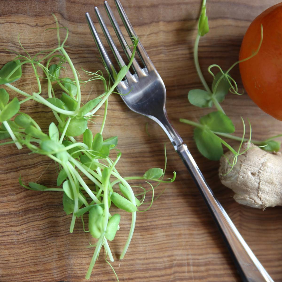 Microgreens di pisello