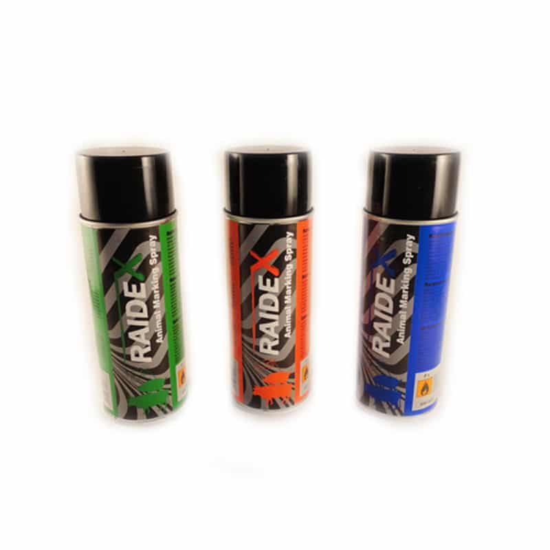 RAIDEX (400 ml) – Spray per l’identificazione temporanea del bestiame