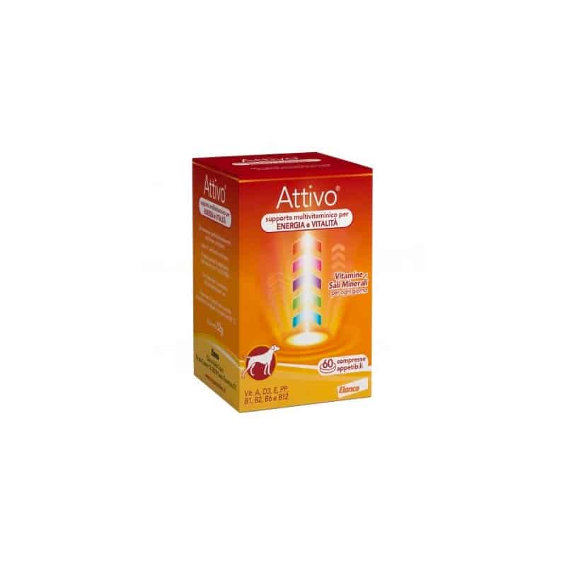 ATTIVO TABS (60 cpr) – Mangime multivitaminico in compresse per il benessere del tuo cane