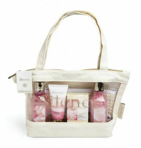 Borsa Regalo Donna IDC INSTITUTE Gel Doccia Crema Corpo Sali Da Bagno Saponetta