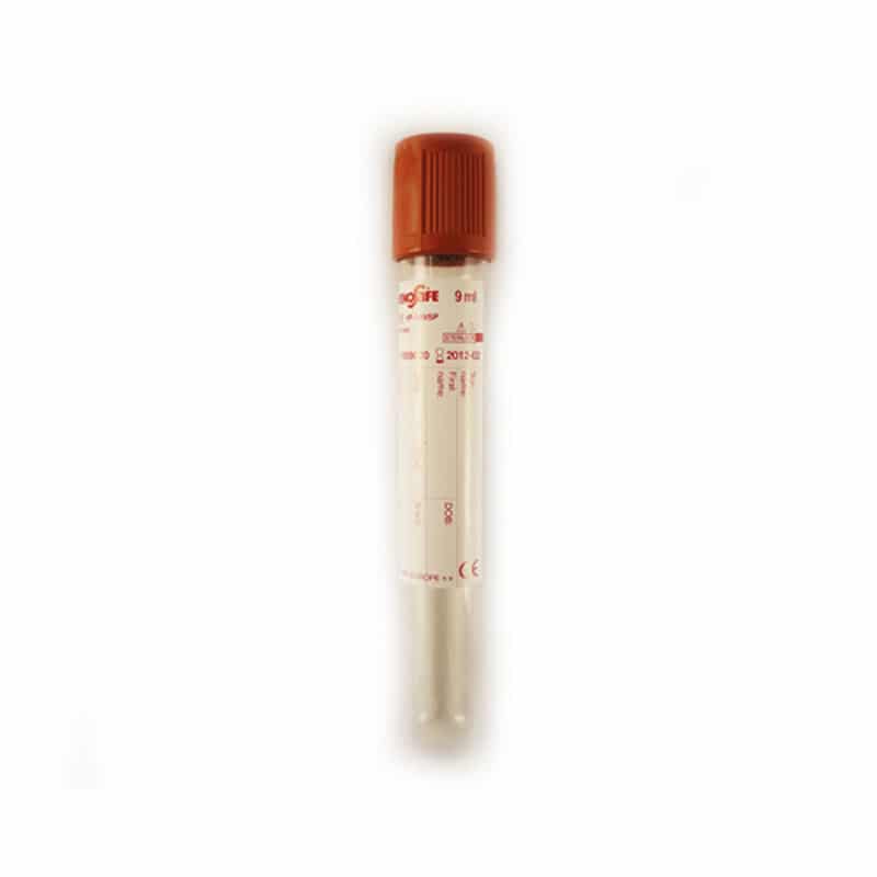 PROVETTE VENOJET 9 ml (TAPPO ROSSO) – 10 pezzi