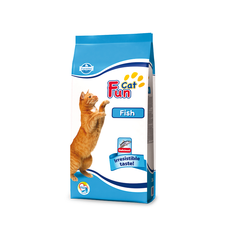 FARMINA FUN CAT FISH (20 Kg) – Alimento completo per gatti adulti