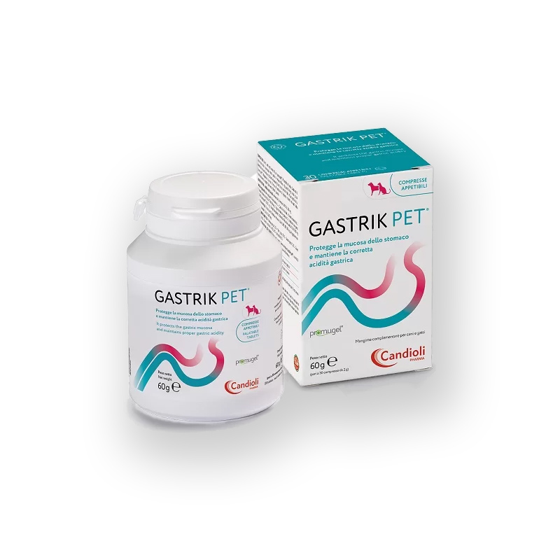 GASTRIK PET (30 cpr) – Compresse per la protezione e il benessere dello stomaco di cani e gatti