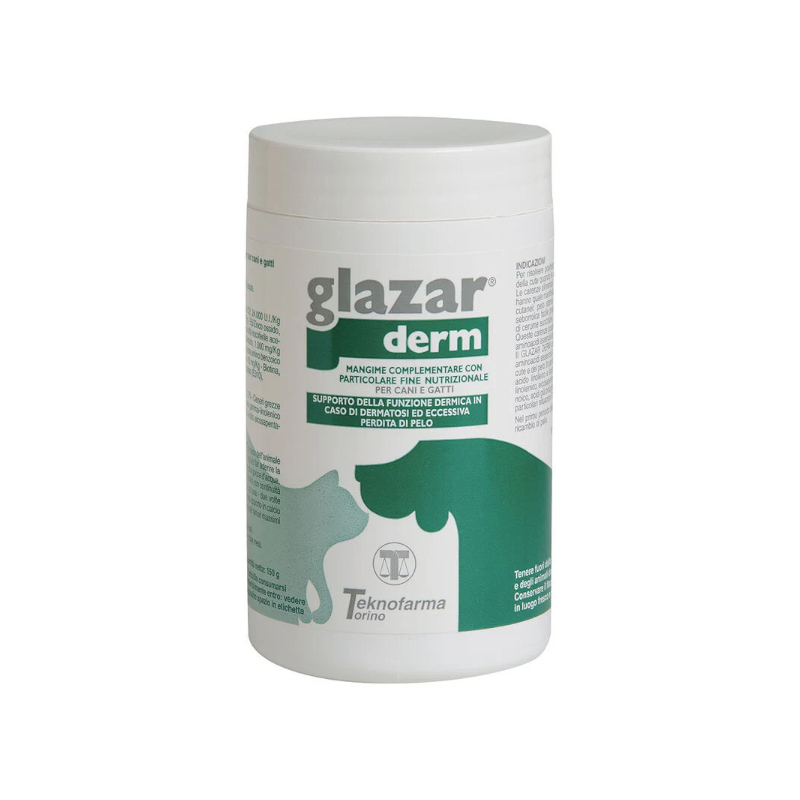 GLAZAR DERM (150 gr) – Per il benessere della cute e del pelo di cani e gatti