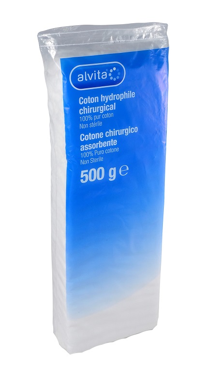 COTONE CHIRURGICO ALVITA ASSORBENTE 500 G