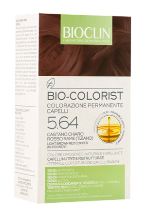 BIOCLIN BIO COLORIST 5,64 CASTANO CHIARO ROSSO RAME TIZIANO