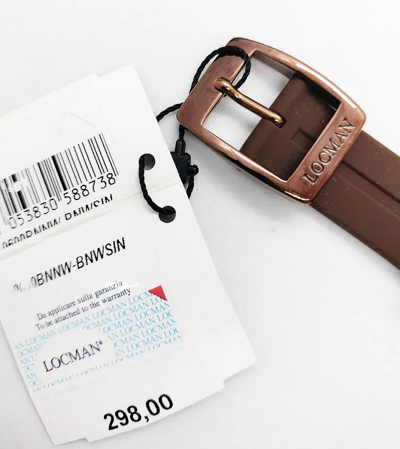 Orologio Uomo Locman ISLAND Titanio Acciaio e Gomma Solo Tempo Con Data 40mm - immagine 7