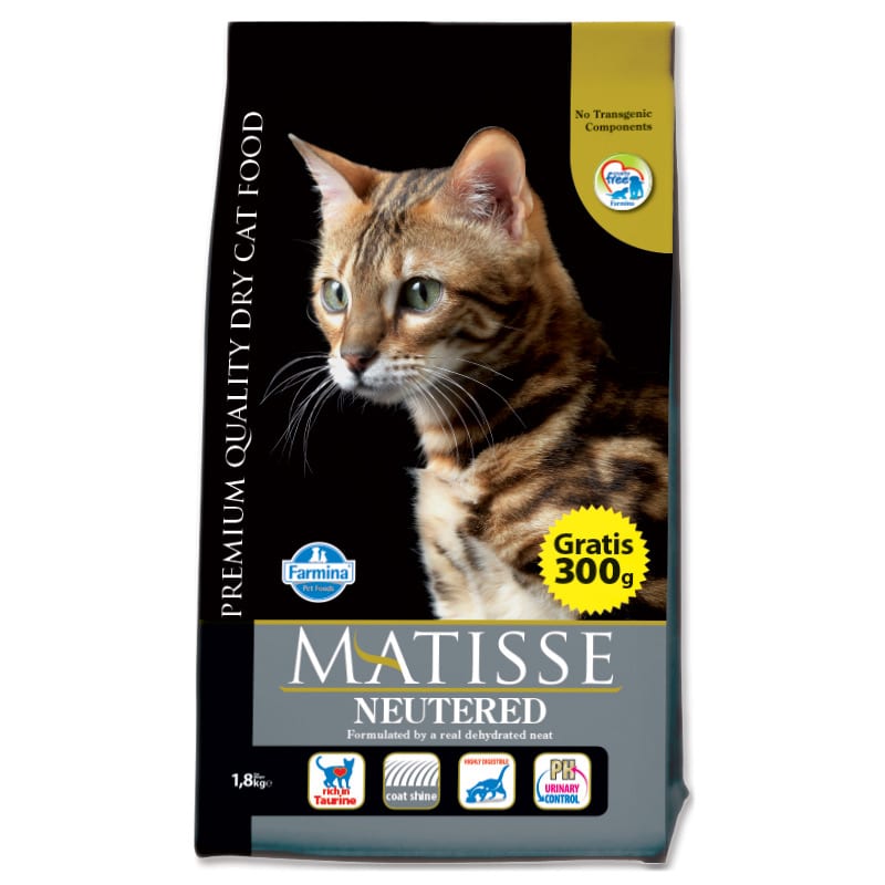 MATISSE NEUTERED (1,5 Kg) – Crocchette per gatti adulti sterilizzati