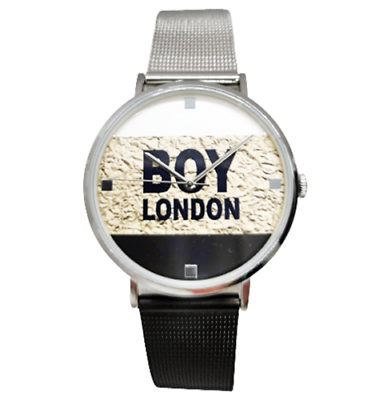 Orologio Uomo BOY LONDON In Acciaio Maglia Milano + Cappello Regalo SOTTOCOSTO