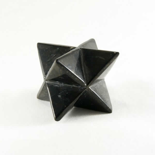 Merkaba de Shungita, 40 mm. Venta por unidad