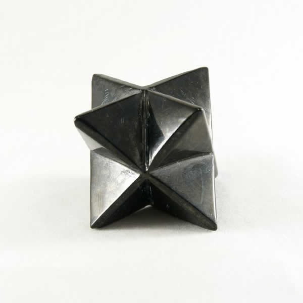 Merkaba de Shungita, 40 mm. Venta por unidad - immagine 3