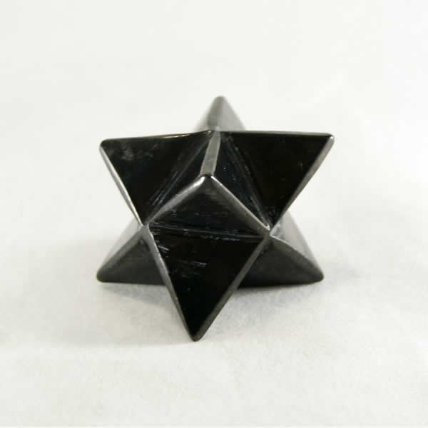 Merkaba de Shungita, 40 mm. Venta por unidad - immagine 2